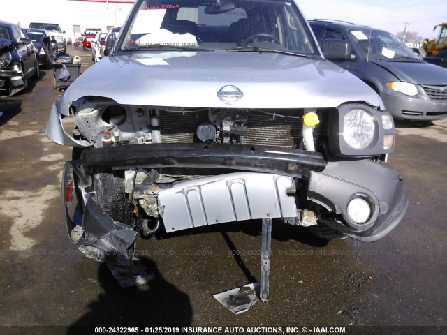 5N1ED28Y53C625525 - 2003 NISSAN XTERRA XE/SE SILVER photo 6