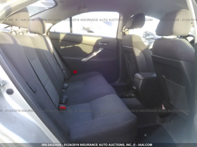 1G2ZF58B174249133 - 2007 PONTIAC G6 VALUE LEADER/BASE SILVER photo 8