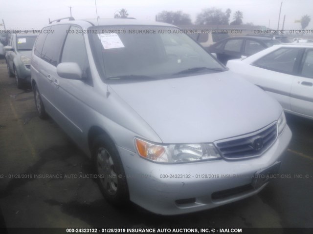 2HKRL18022H580611 - 2002 HONDA ODYSSEY EXL SILVER photo 1