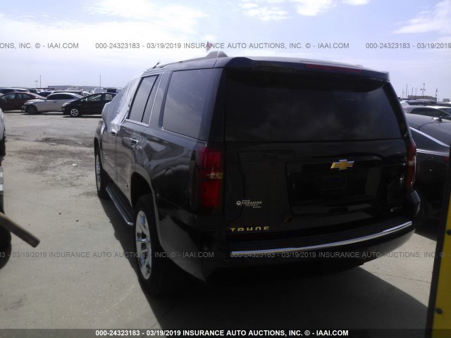 1GNSCCKC9JR178793 - 2018 CHEVROLET TAHOE C1500 PREMIER BLACK photo 3