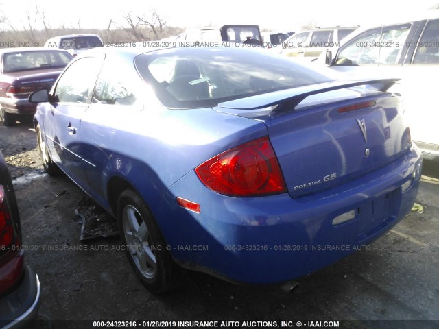 1G2AL18F287151696 - 2008 PONTIAC G5 BLUE photo 3