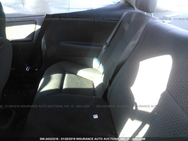 1G2AL18F287151696 - 2008 PONTIAC G5 BLUE photo 8