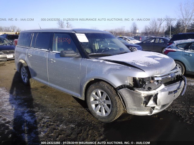 2FMDK51C49BA90472 - 2009 FORD FLEX SE SILVER photo 1