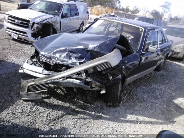 WDBCB20A7EA027272 - 1984 MERCEDES-BENZ 300 SD BLUE photo 2