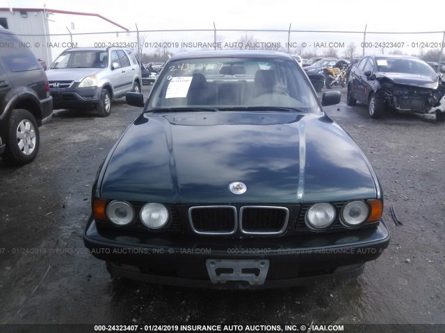 WBAHD6325SGK82165 - 1995 BMW 525 I AUTOMATIC GREEN photo 6