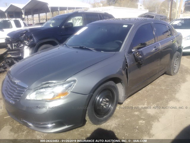 1C3CCBAB9DN559477 - 2013 CHRYSLER 200 LX GRAY photo 6