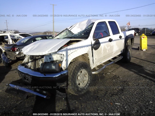 1GCDT136X68128206 - 2006 CHEVROLET COLORADO WHITE photo 2