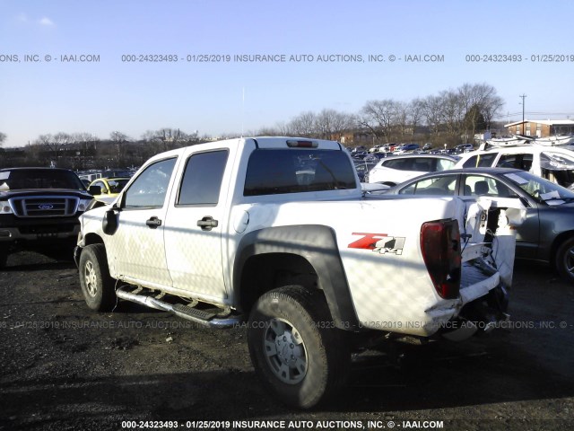 1GCDT136X68128206 - 2006 CHEVROLET COLORADO WHITE photo 3