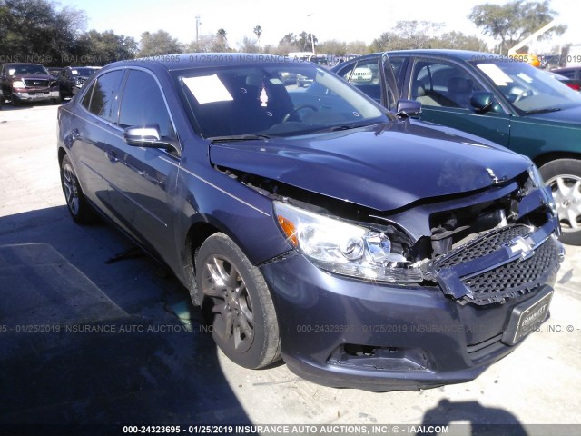 1G11C5SA5DF242292 - 2013 CHEVROLET MALIBU 1LT BLUE photo 1