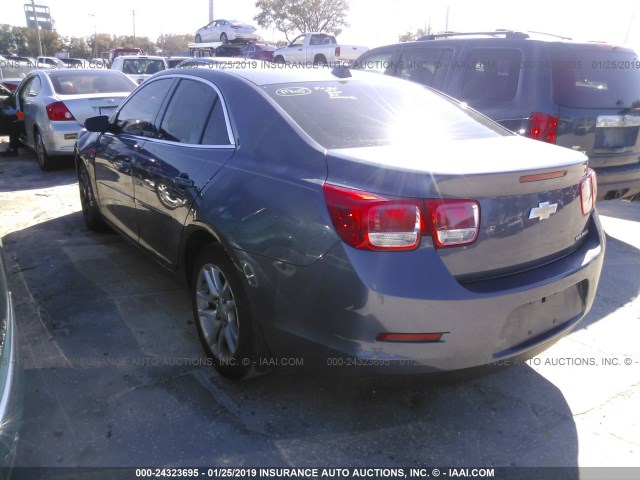1G11C5SA5DF242292 - 2013 CHEVROLET MALIBU 1LT BLUE photo 3