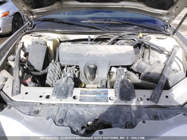 2G2WP552071134202 - 2007 PONTIAC GRAND PRIX SILVER photo 10