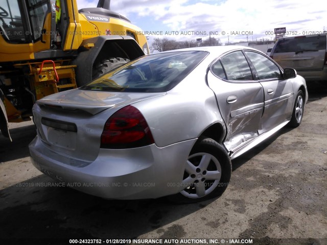 2G2WP552071134202 - 2007 PONTIAC GRAND PRIX SILVER photo 4