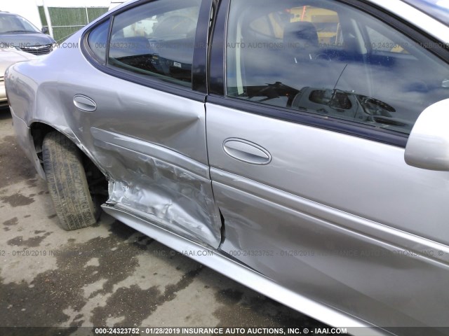 2G2WP552071134202 - 2007 PONTIAC GRAND PRIX SILVER photo 6