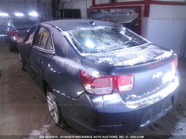 1G11C5SL5EF248614 - 2014 CHEVROLET MALIBU 1LT ლურჯი ფოტო 3