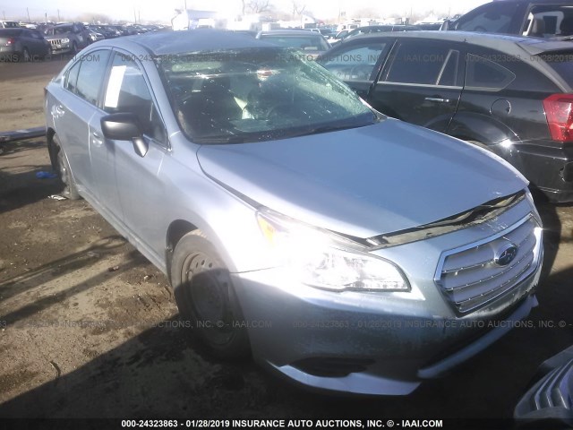 4S3BNAA68F3061333 - 2015 SUBARU LEGACY 2.5I GRAY photo 1