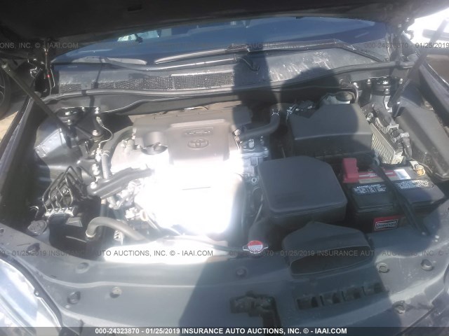 4T1BF1FK1GU207999 - 2016 TOYOTA CAMRY LE/XLE/SE/XSE BLACK photo 10