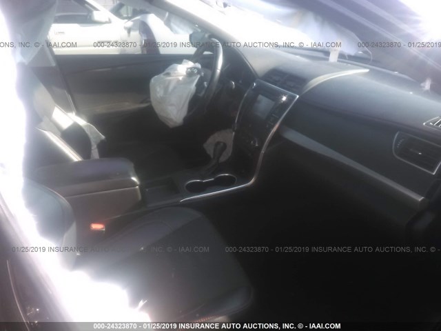 4T1BF1FK1GU207999 - 2016 TOYOTA CAMRY LE/XLE/SE/XSE BLACK photo 5