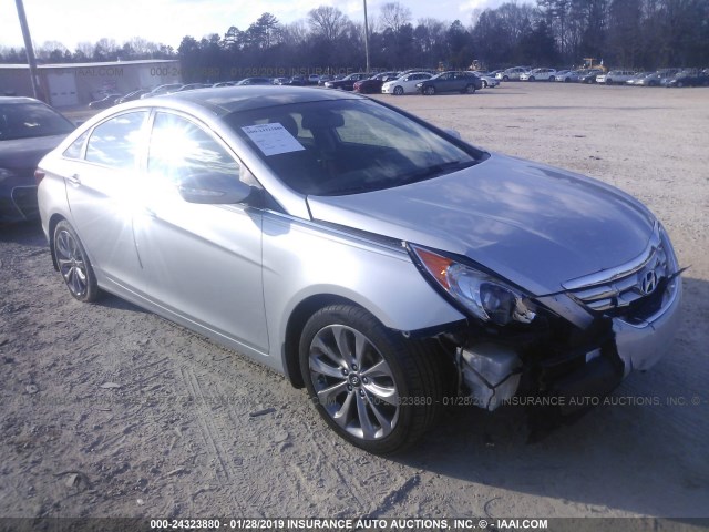 5NPEC4AB7CH340483 - 2012 HYUNDAI SONATA SE/LIMITED SILVER photo 1