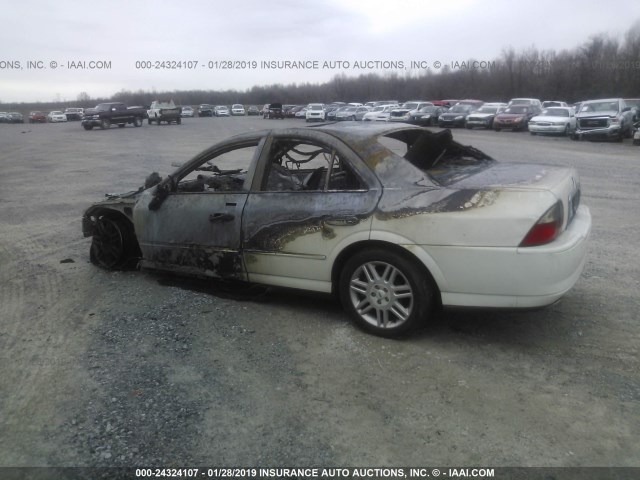 1LNHM87A33Y654593 - 2003 LINCOLN LS WHITE photo 3