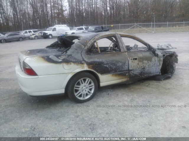 1LNHM87A33Y654593 - 2003 LINCOLN LS WHITE photo 4