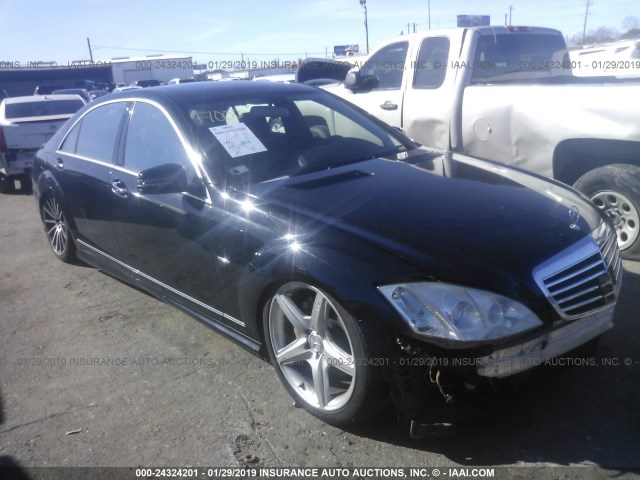 WDDNG71X38A196355 - 2008 MERCEDES-BENZ S 550 BLACK photo 1