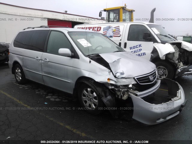 5FNRL18963B028611 - 2003 HONDA ODYSSEY EXL SILVER photo 1