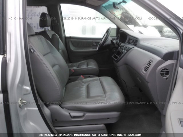 5FNRL18963B028611 - 2003 HONDA ODYSSEY EXL SILVER photo 5