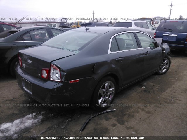 1G1ZG57B98F208693 - 2008 CHEVROLET MALIBU LS GRAY photo 4