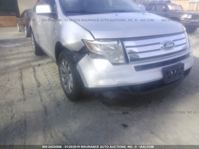 2FMDK48C89BA60553 - 2009 FORD EDGE SEL GRAY photo 6