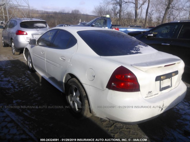 2G2WP552981174134 - 2008 PONTIAC GRAND PRIX WHITE photo 3