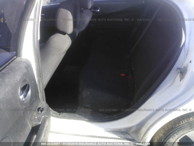 2G2WP552981174134 - 2008 PONTIAC GRAND PRIX WHITE photo 8