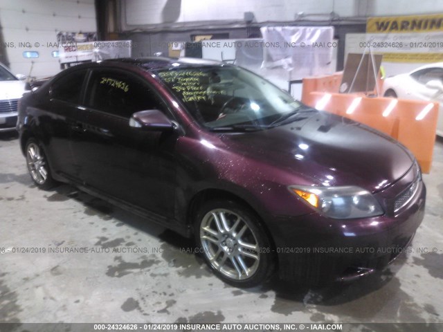JTKDE177070151256 - 2007 TOYOTA SCION TC 勃艮第红 照片 1