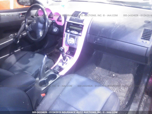 JTKDE177070151256 - 2007 TOYOTA SCION TC 勃艮第红 照片 5