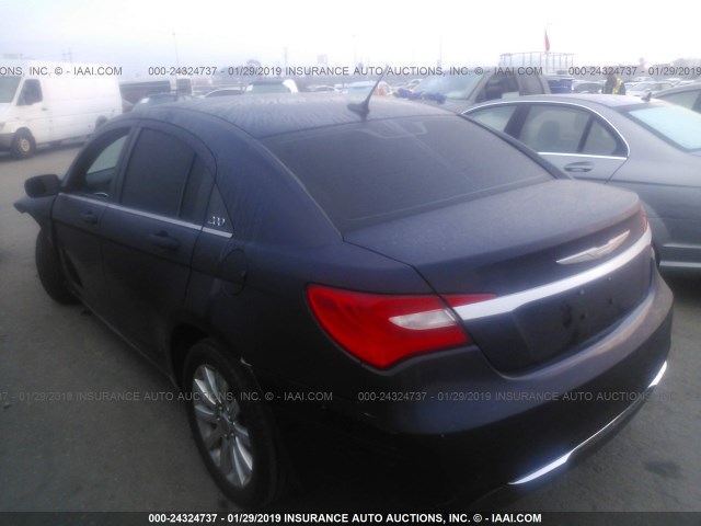 1C3CCBBB4CN181579 - 2012 CHRYSLER 200 TOURING BLACK photo 3