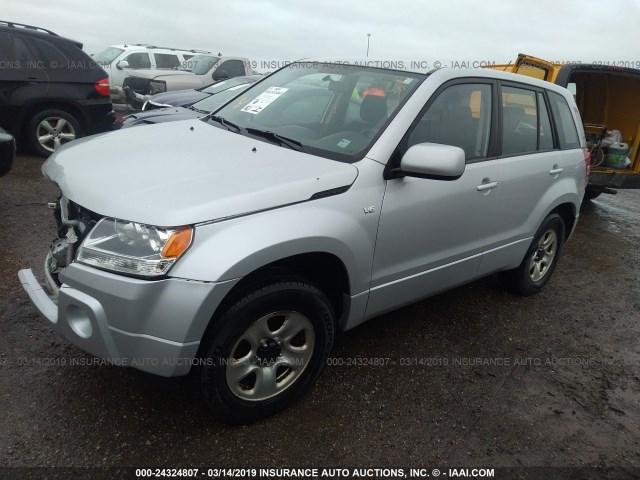 JS3TD941884103388 - 2008 SUZUKI GRAND VITARA  SILVER photo 2