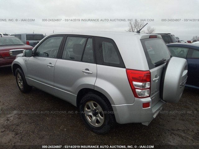 JS3TD941884103388 - 2008 SUZUKI GRAND VITARA  SILVER photo 3