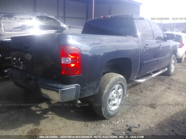 3GCEC13068G235895 - 2008 CHEVROLET SILVERADO C1500 BLACK photo 4