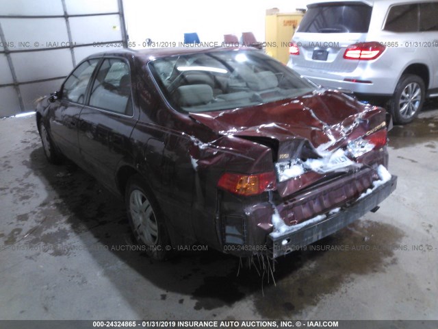 4T1BF28K51U128877 - 2001 TOYOTA CAMRY LE/XLE 红色 照片 6