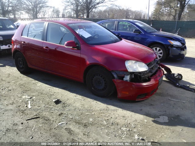 WVWDA71K18W203396 - 2008 VOLKSWAGEN RABBIT RED photo 1