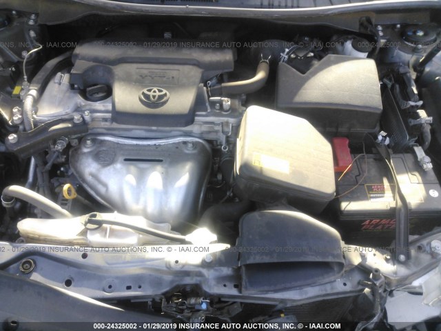 4T1BF1FKXEU752306 - 2014 TOYOTA CAMRY L/SE/LE/XLE 灰色 照片 10