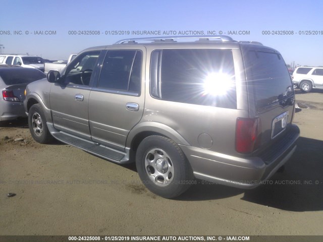 5LMFU28RX2LJ14157 - 2002 LINCOLN NAVIGATOR Шампан түсті фото 3