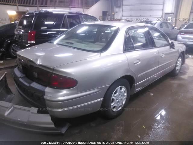 2G4WB52K421191523 - 2002 BUICK REGAL LS Champagne photo 4