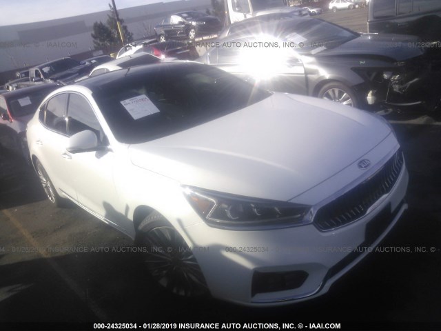 KNALC4J10H5078941 - 2017 KIA CADENZA PREMIUM/LIMITED WHITE photo 1