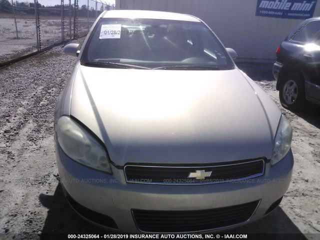 2G1WB5EK3A1213793 - 2010 CHEVROLET IMPALA LT TAN photo 6