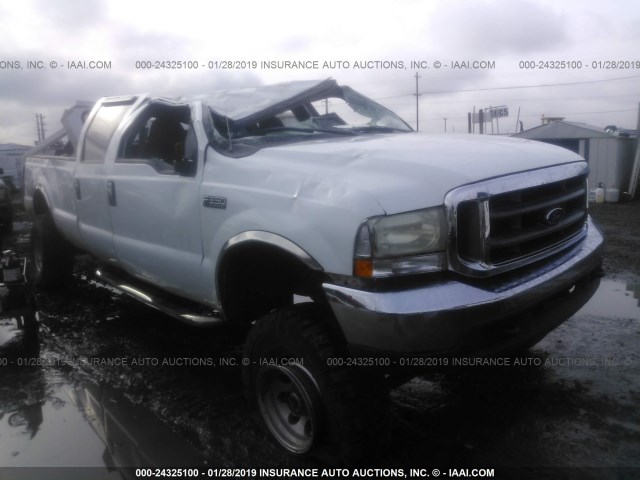 1FTSW31L7XEA71758 - 1999 FORD F350 SRW SUPER DUTY WHITE photo 1