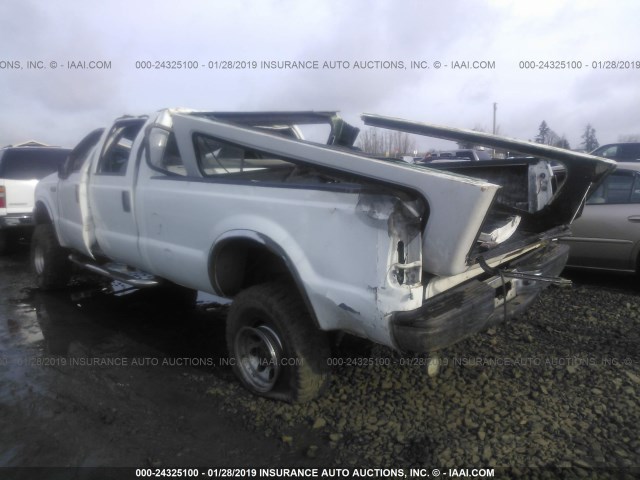 1FTSW31L7XEA71758 - 1999 FORD F350 SRW SUPER DUTY WHITE photo 3