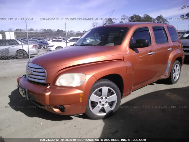 3GNDA13D17S620238 - 2007 CHEVROLET HHR LS ORANGE photo 2