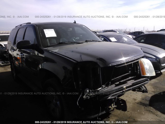 1GKFC13078R129738 - 2008 GMC YUKON BLACK photo 1