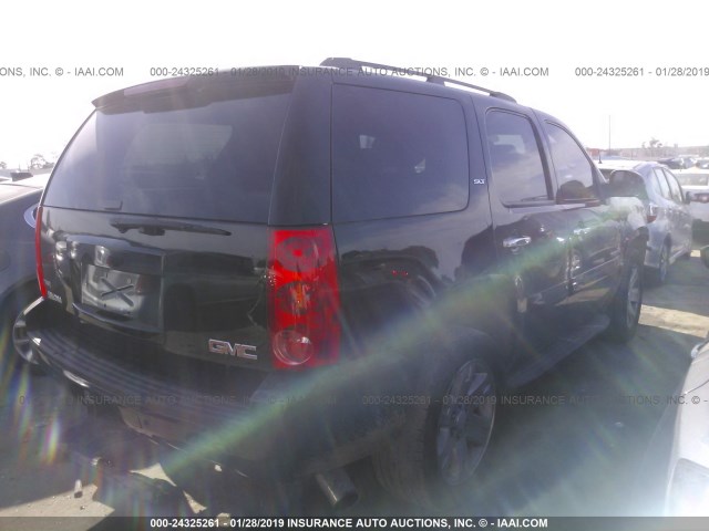 1GKFC13078R129738 - 2008 GMC YUKON BLACK photo 4