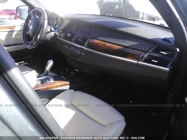 5UXZV4C59D0B02959 - 2013 BMW X5 XDRIVE35I GRAY photo 5